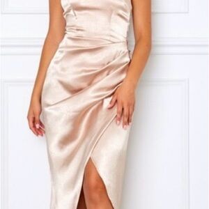 White Fox Willow Wrap Dress